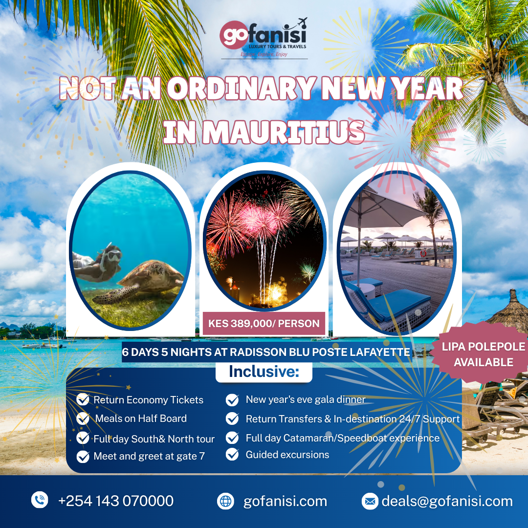 New Year in Mauritius package