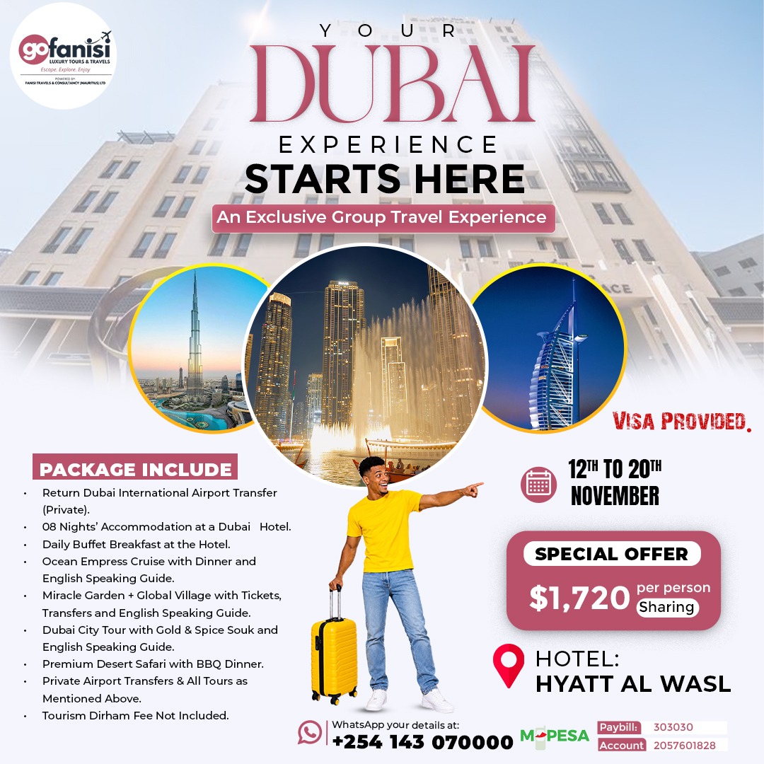 Dubai Experience group travel package